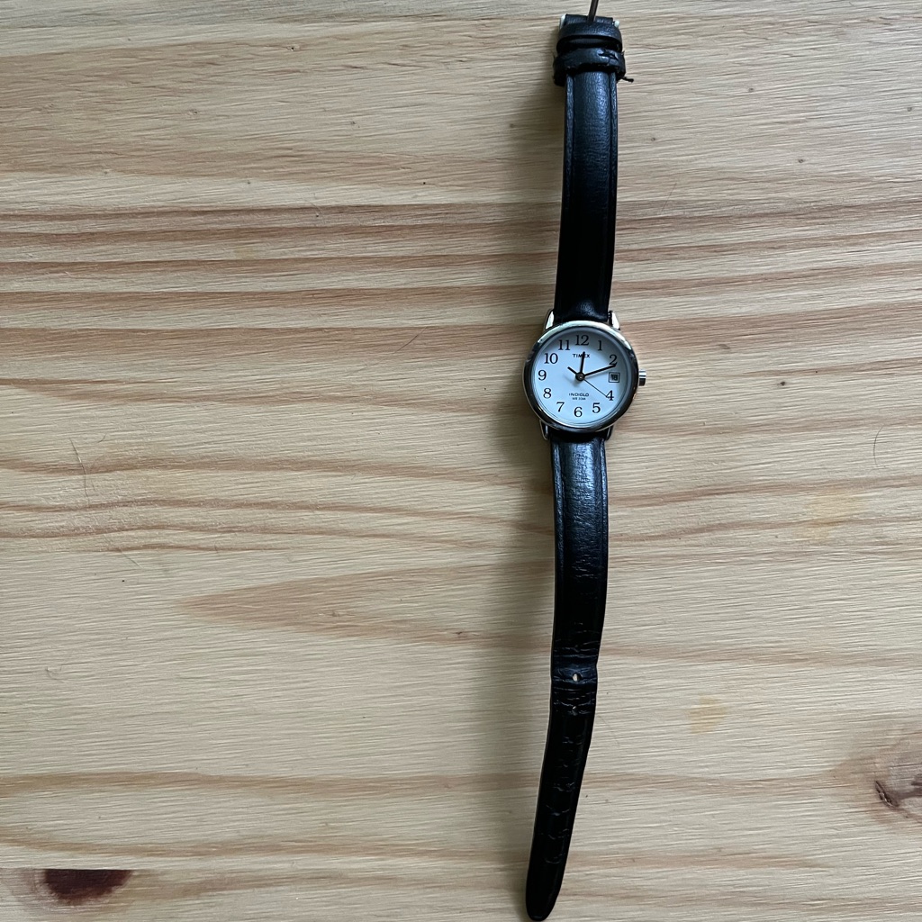 Black Basic Timex Watch.